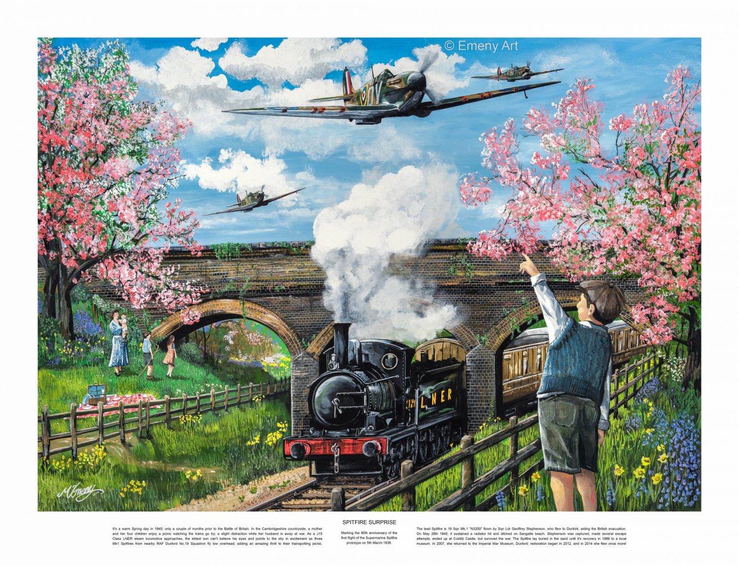 SPITFIRE SURPRISE - Limited Edition Giclée Print