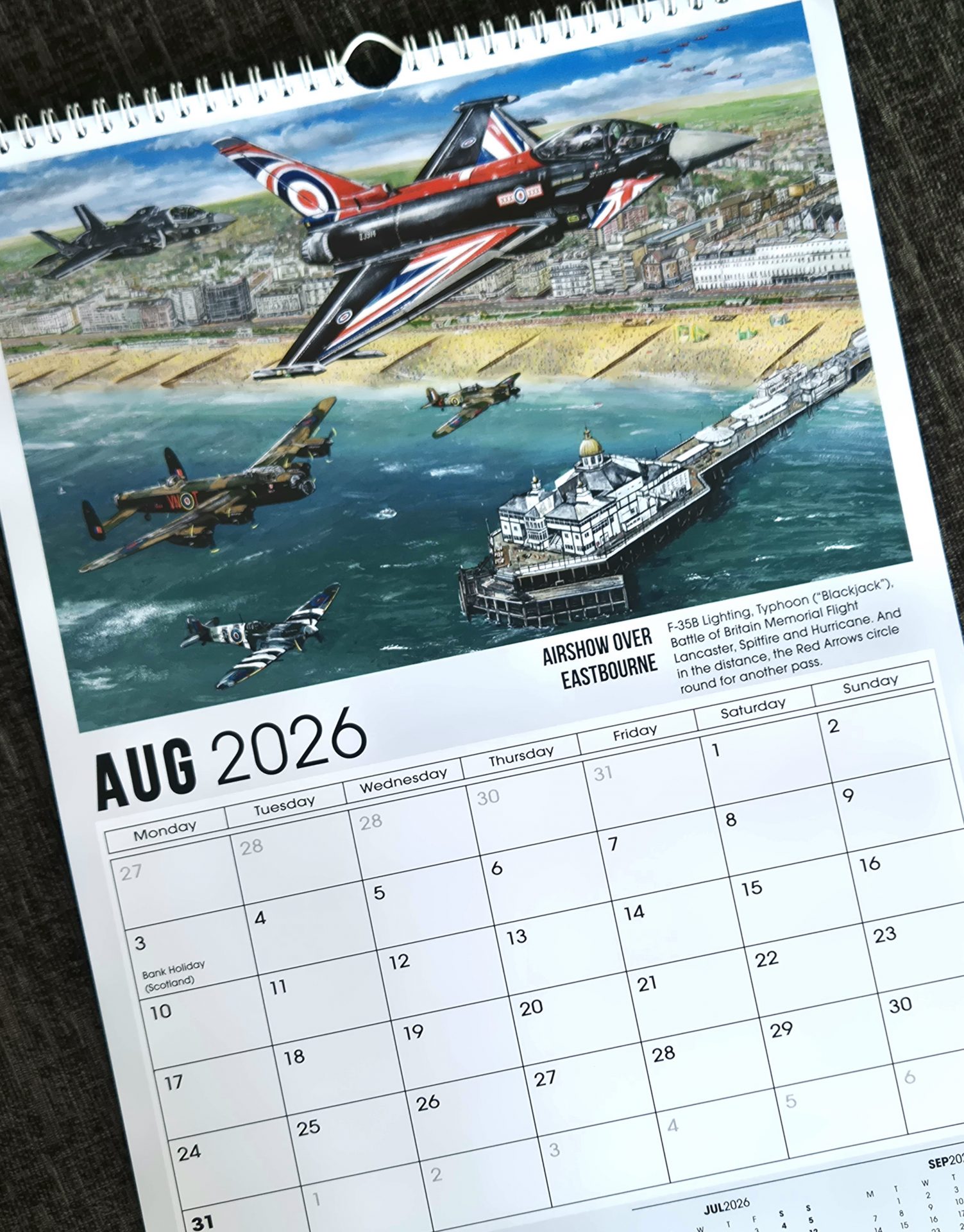 2026 - A3 Wall Hanging Calendar βFREE artist signing (upon request)β - Image 10