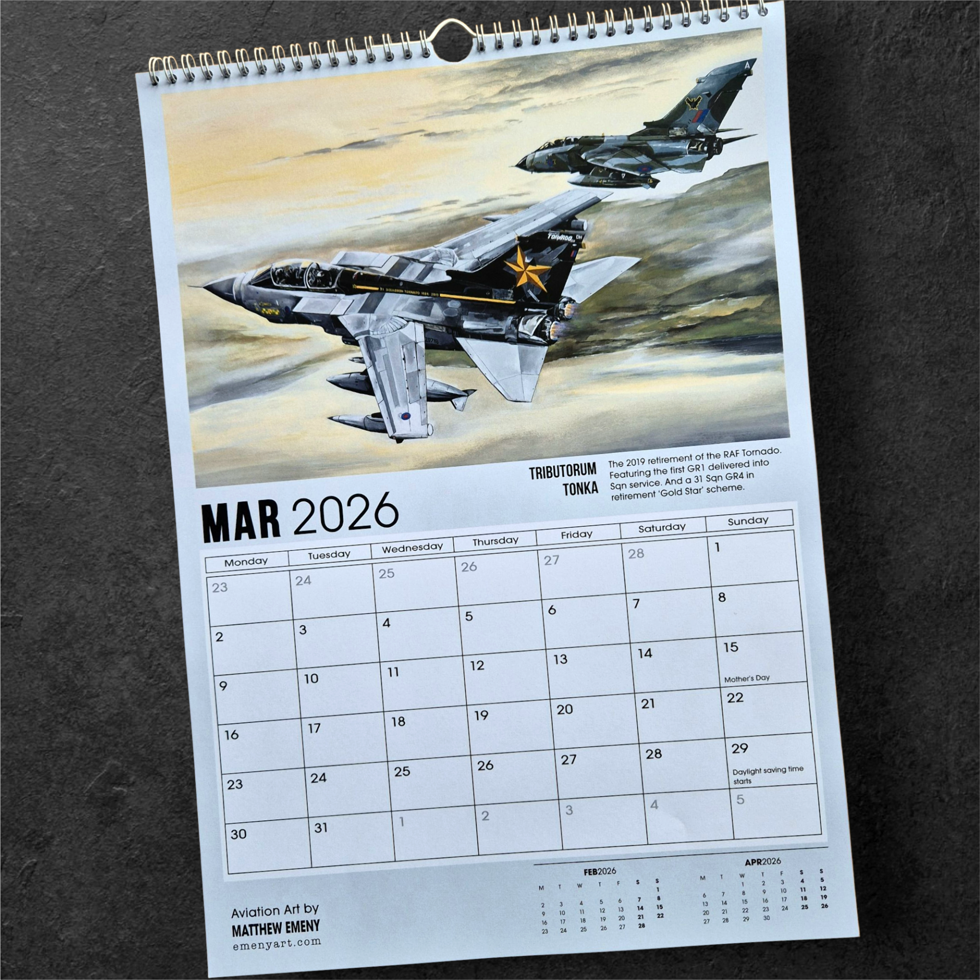 2026 - A3 Wall Hanging Calendar βFREE artist signing (upon request)β - Image 5