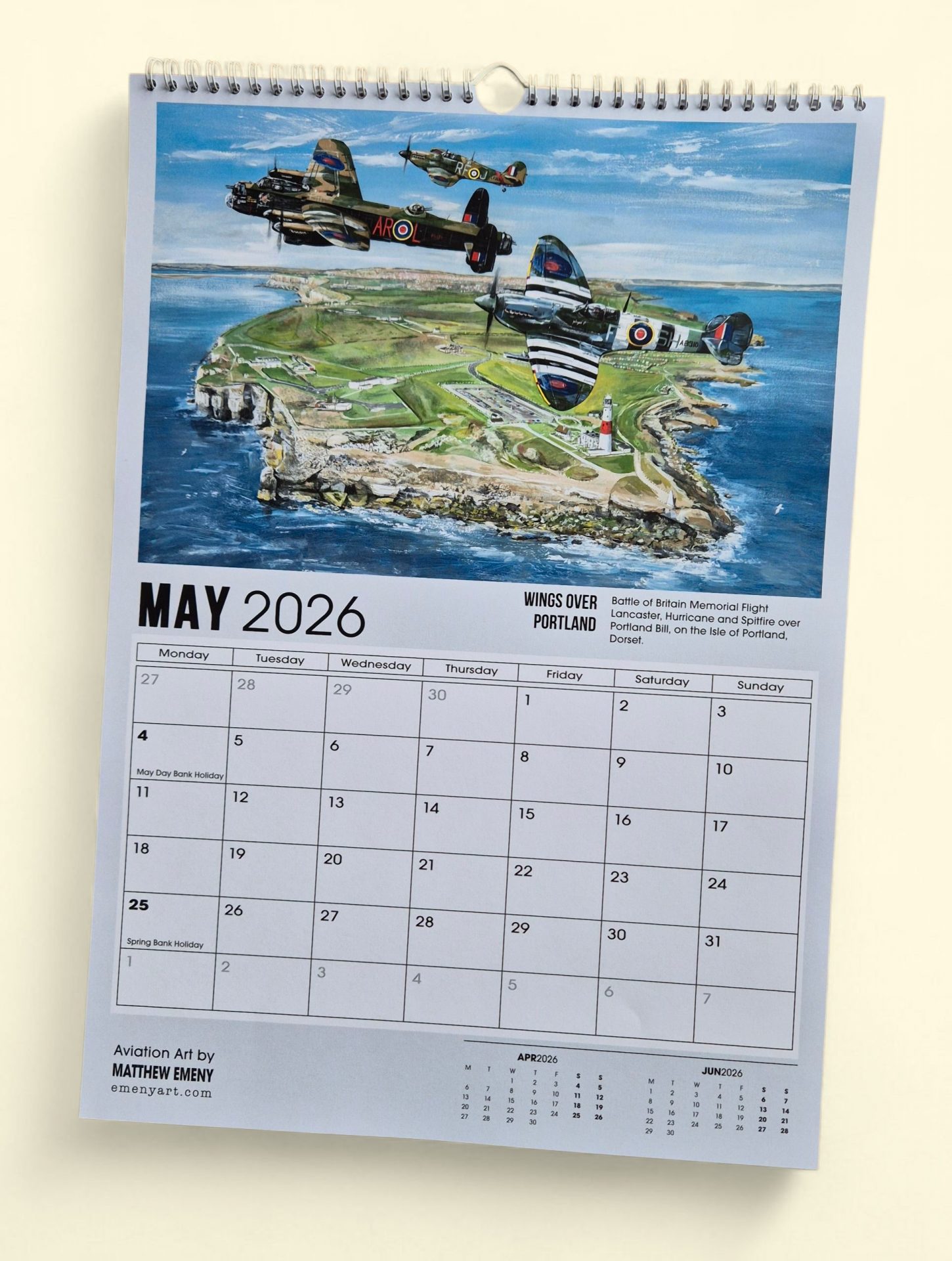 2026 - A3 Wall Hanging Calendar βFREE artist signing (upon request)β - Image 7