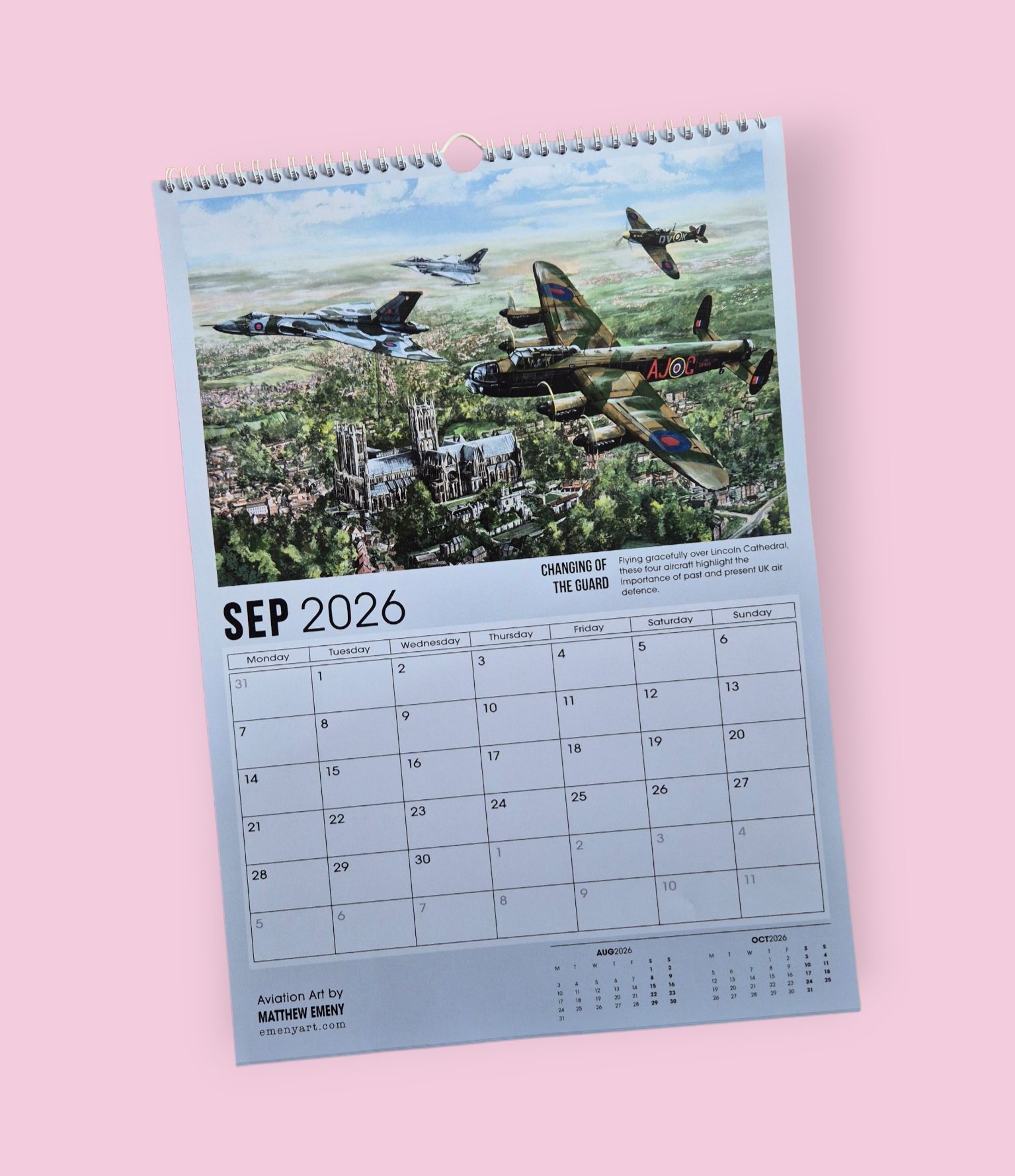 2026 - A3 Wall Hanging Calendar βFREE artist signing (upon request)β - Image 11