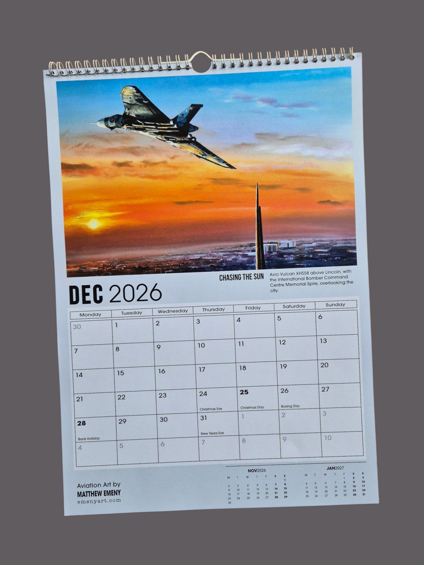 2026 - A3 Wall Hanging Calendar βFREE artist signing (upon request)β - Image 14