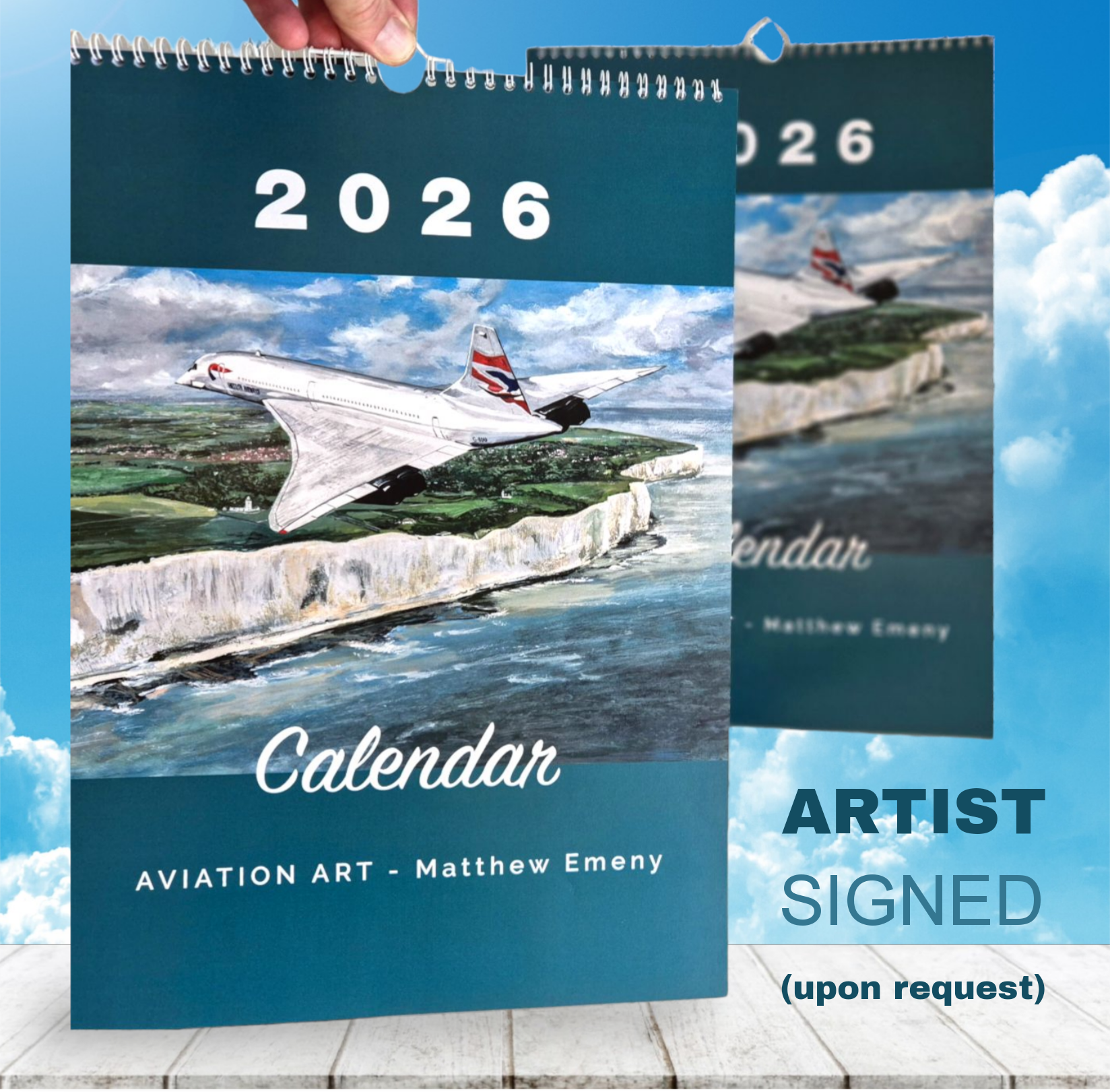 2026 - A3 Wall Hanging Calendar βFREE artist signing (upon request)β - Image 2