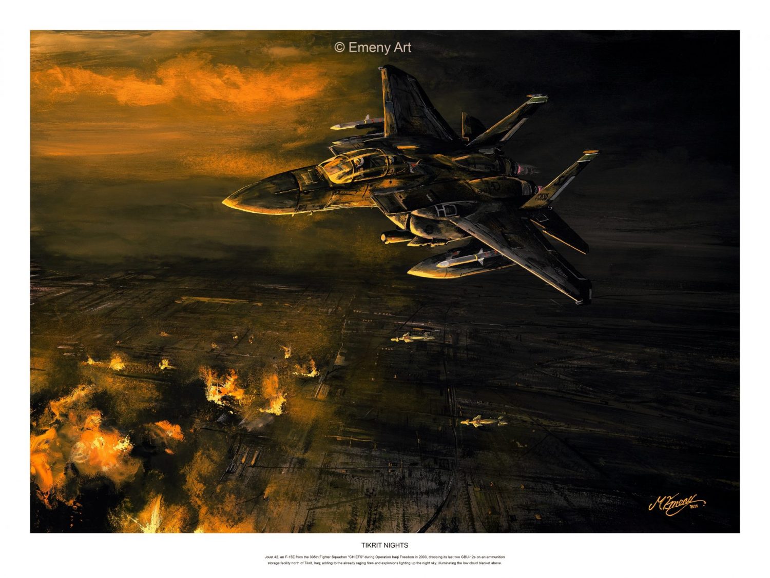 TIKRIT NIGHTS - Limited Edition Giclée Print